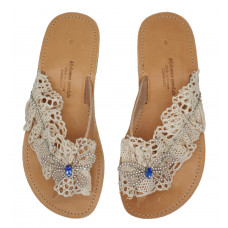 Lace and Butterfly Sandal