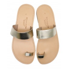 Gold Toe Loop Sandal
